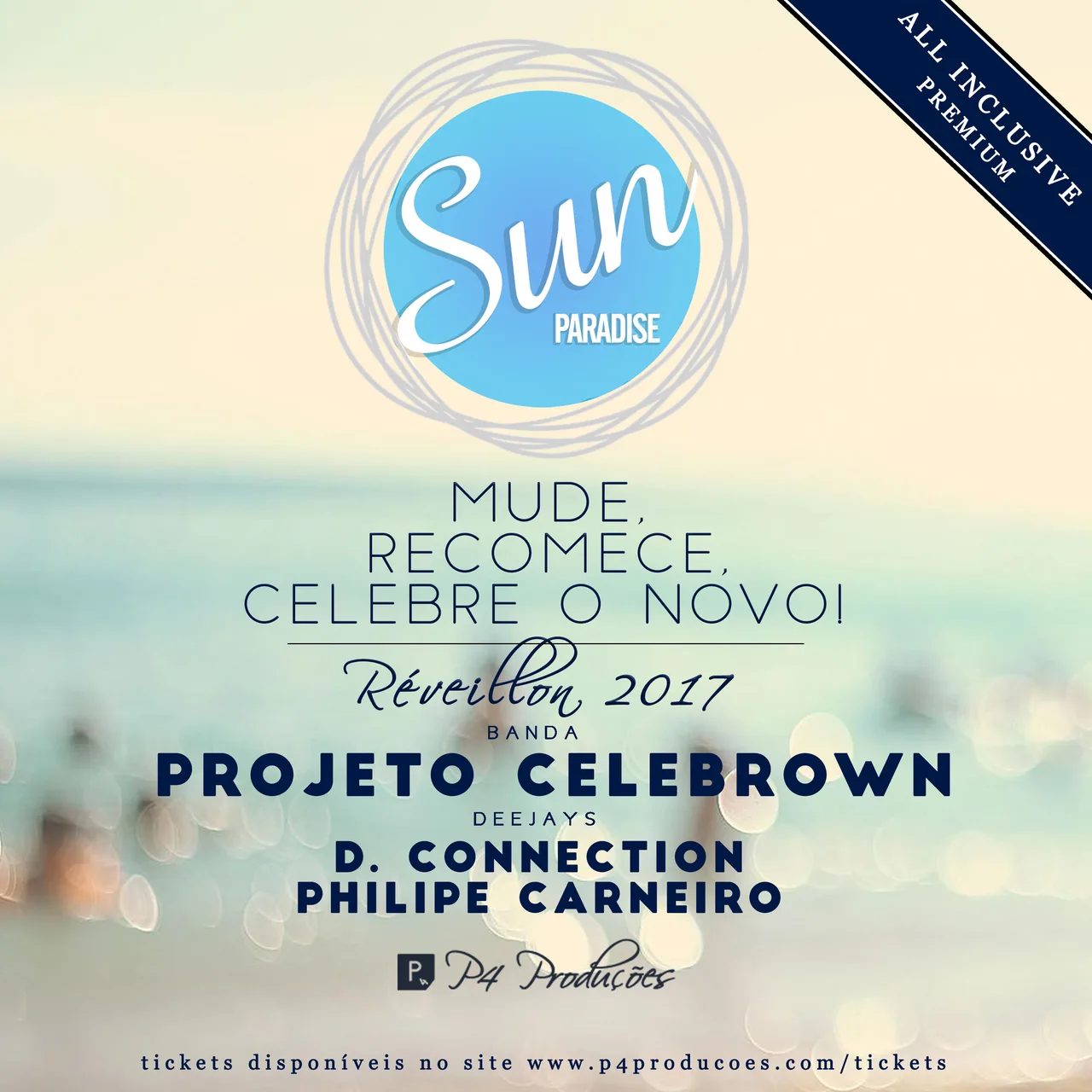 lineup especial dos DJs D. Connection e Philipe Carneiro, da Banda Projeto Celebrown